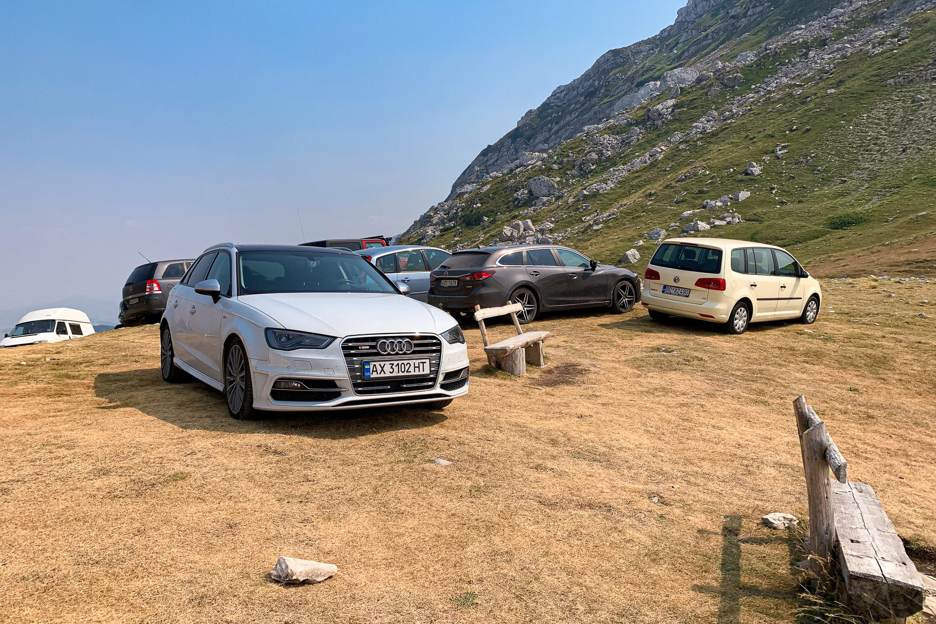 Стартовая точка с одной из обзорных площадок.